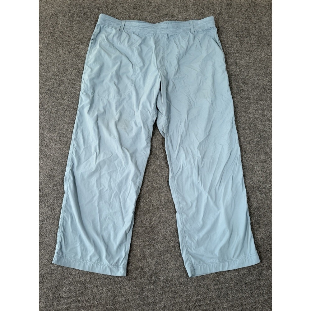 Patagonia Tropical Flats Pants Men's XL Blue Nylon Stretch Fishing Hiking